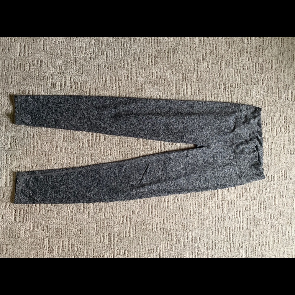 High Waisted Grey Workout Leggings